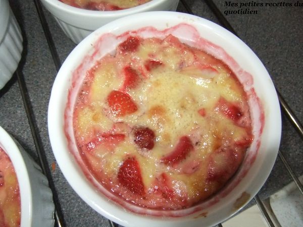 gratin de fraises thermomix facile