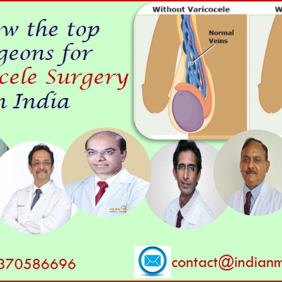 Top Varicocele Surgeons in India Providing The Highest Standard of Care to Patients of All Ages