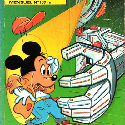 Univers de la BD (9ème art): Mickey Parade T109 - (01-1989)