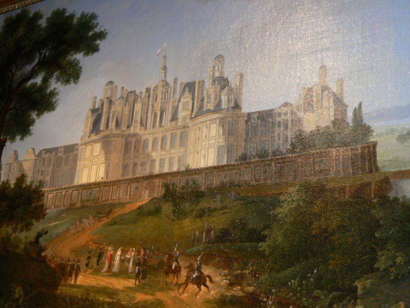 Premier volet de la visite du château de Chambord.