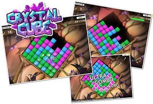 Crystal Cube : jeu flash du type Match-3