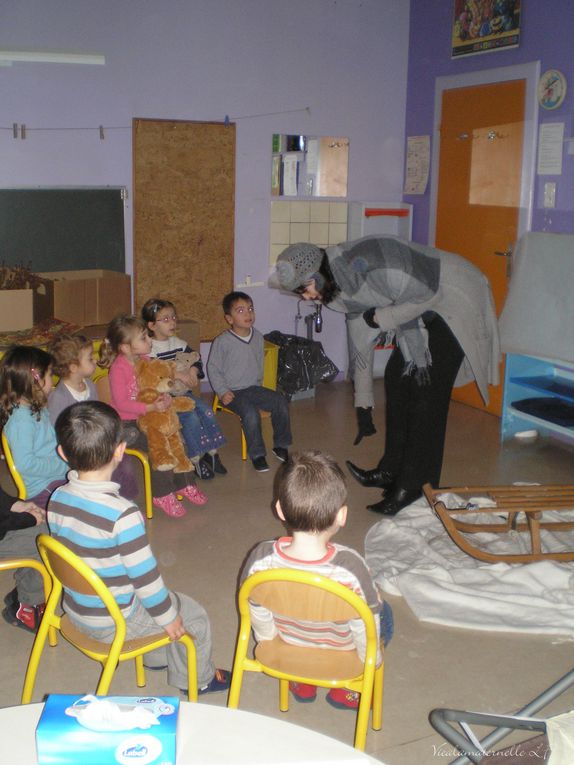 Photos prises dans le cadre des activités de la maternelle