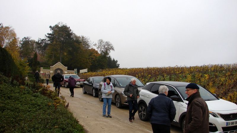 Sortie région Epernay le 9 nov 2019 avec le club de Leffincourt.