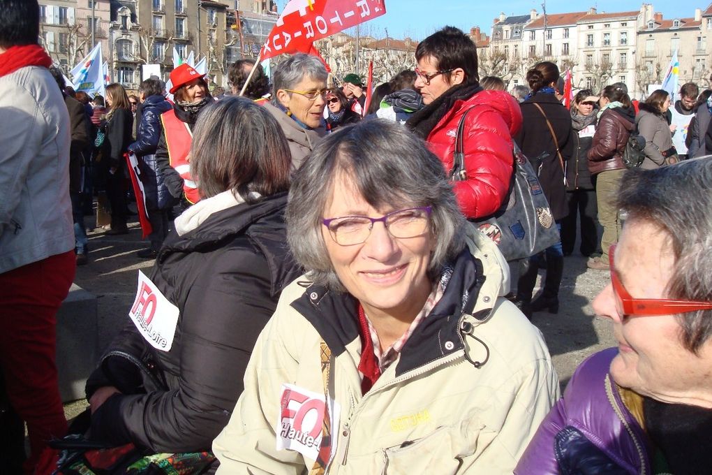 Grève du 26 janvier: 600 manifestants au Puy en Velay