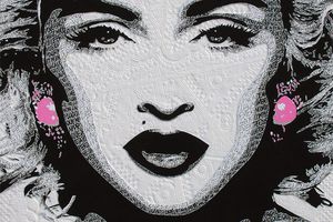 Madonna - Portrait de la chanteuse et actrice américaine à la réputation sulfureuse.