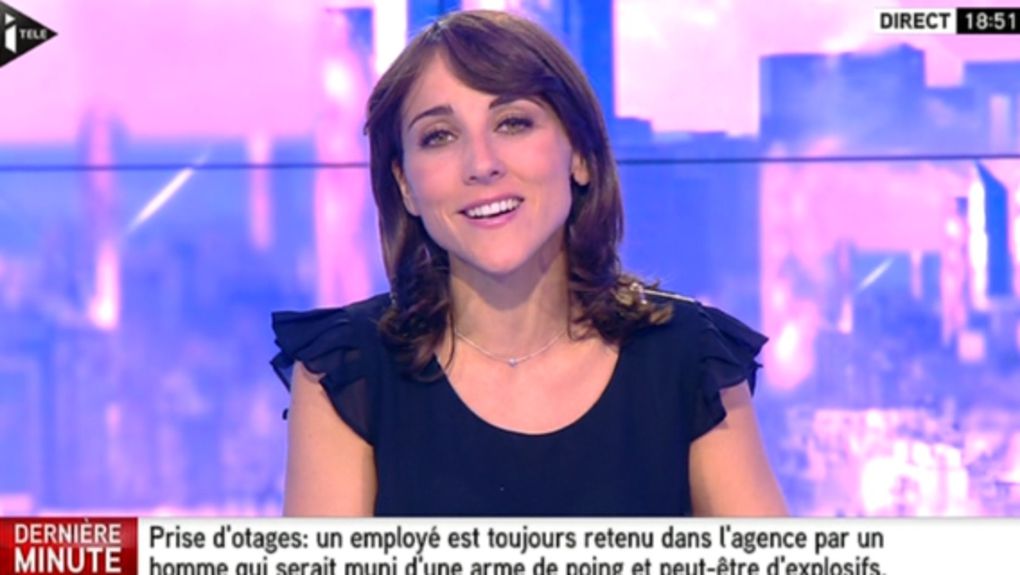 2013 10 18 - 18H45 - VIRGINIE VALENTINI-POIRIER - I&gt;TELE - INTEGRALE WEEK-END 'LE JT SPORTS'