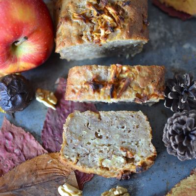 Cake pomme noix #sans beurre