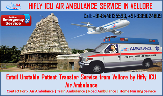 Air Ambulance in Vellore