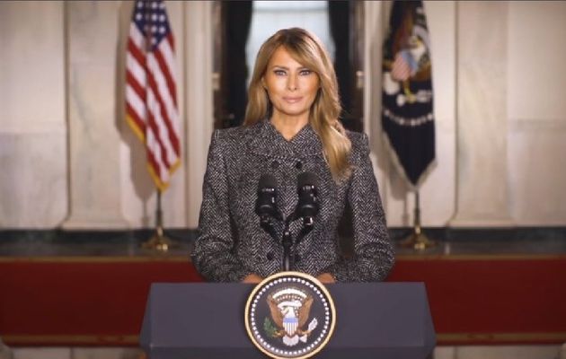 USA: Melania Trump fait ses adieux à la Maison Blanche