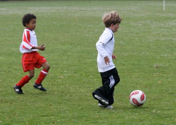 Bilder aus den frühen Fußballjahren unserer Jungs...