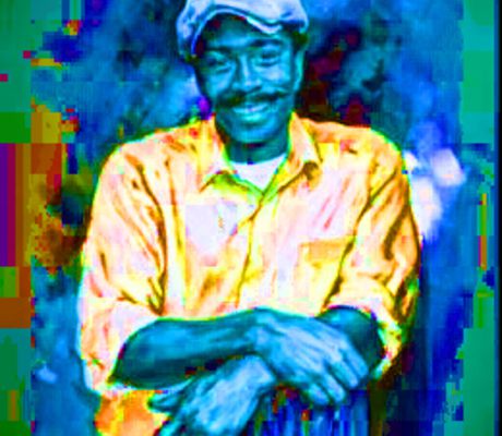 Dessin et peinture - vidéo 2100 : Le portrait aux pastels de l'homme de couleur à la casquette.