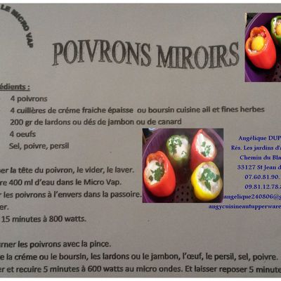 Poivrons miroir