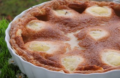 TARTE AUX POIRES ET AUX AMANDES (thermomix) 