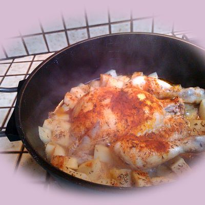 Poulet à la cocotte