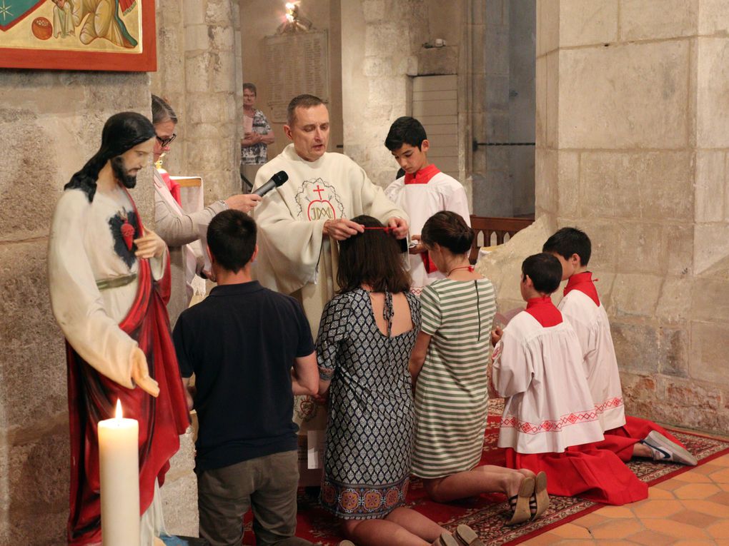 Messe Solennelle au Sacré Coeur de Jésus et enrolements de nouveaux gardes d'honneur...