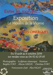 Exposition "Entre les mondes" au Moulin de la Viorne...