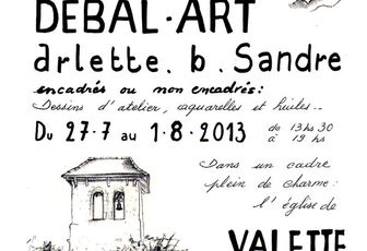 Exposition du 26 juillet au 1er août 2013 : Arlette Sandré