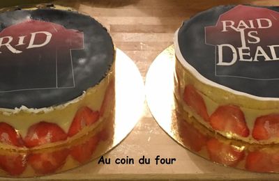 Fraisier sans lactose