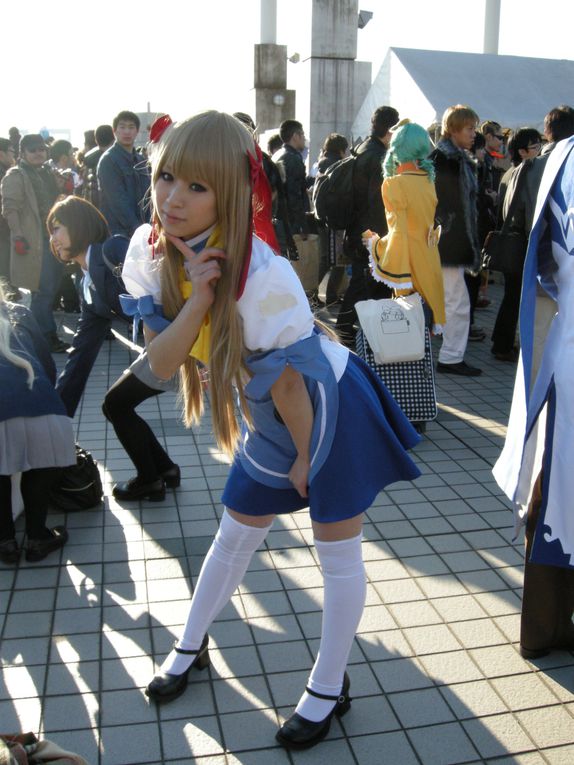 Photo Cosplay du Comiket 79 de Tokyo.