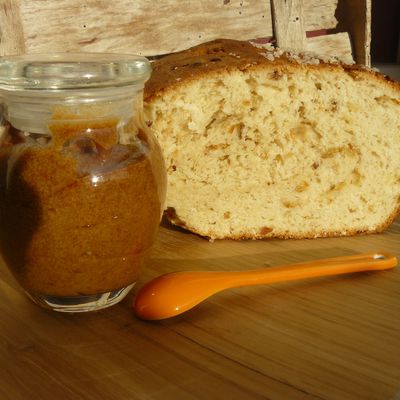 la Belgique envahit ma cuisine....cramique et pâte de speculoos