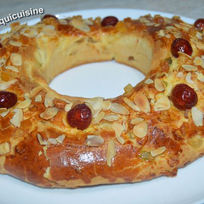 Brioche des rois aux fruits confits