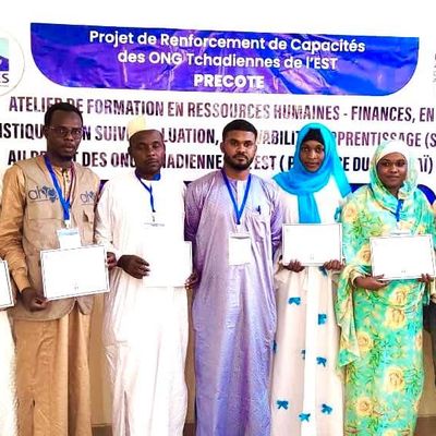 Clap de fin pour la formation en Logistique humanitaire du projet PRECOTE à Abéché, et une grande fierté pour l’ONG AHA.
