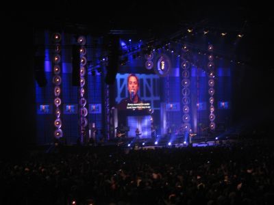 Concert conjoint de Darlène Zschech - Hillson et Michael W. Smith pour les 40 ans de la télévision évangélique néerlandaise (EO). Le 6 octobre 2007 à Arnhem - Pays-Bas