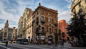 Espagne Barcelone / La Maison de la Soie