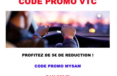VTC - CODE PROMO MYSAM