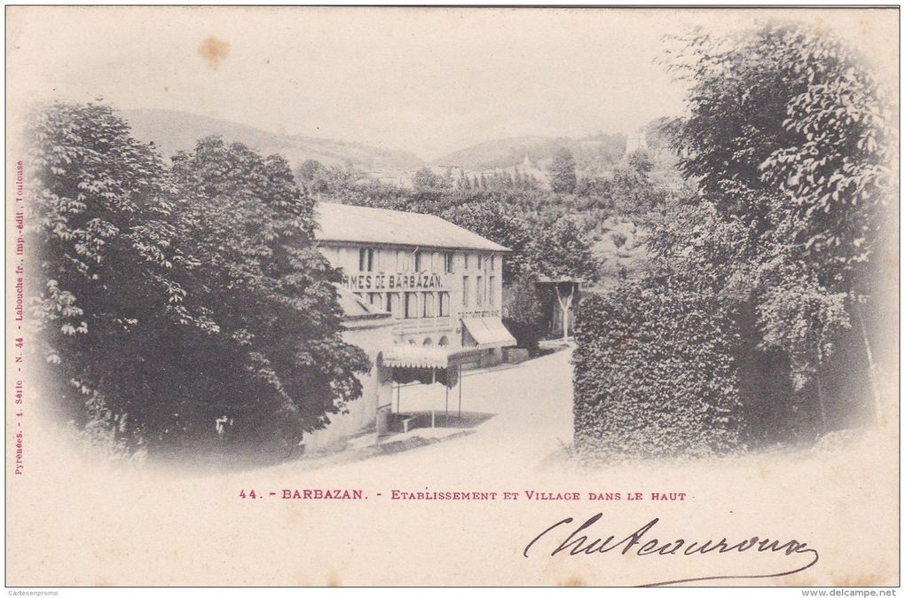 Château et village de Barbazan