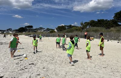 Olympiades sur la plage !