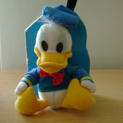 petit livre peluche donald