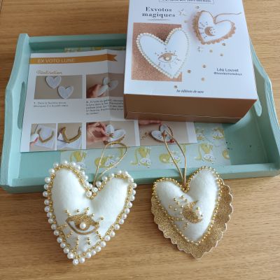 L'avent créatif: coeurs ex voto