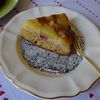 Gâteau aux pêches de vigne 