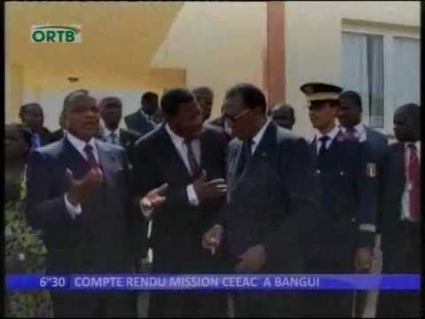 Le point de la mission de la CEEAC à Bangui