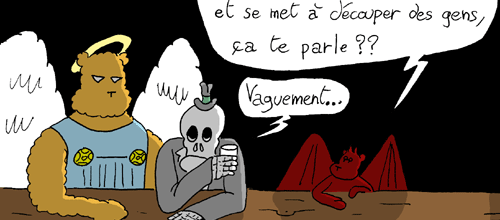 Absurde et violent...