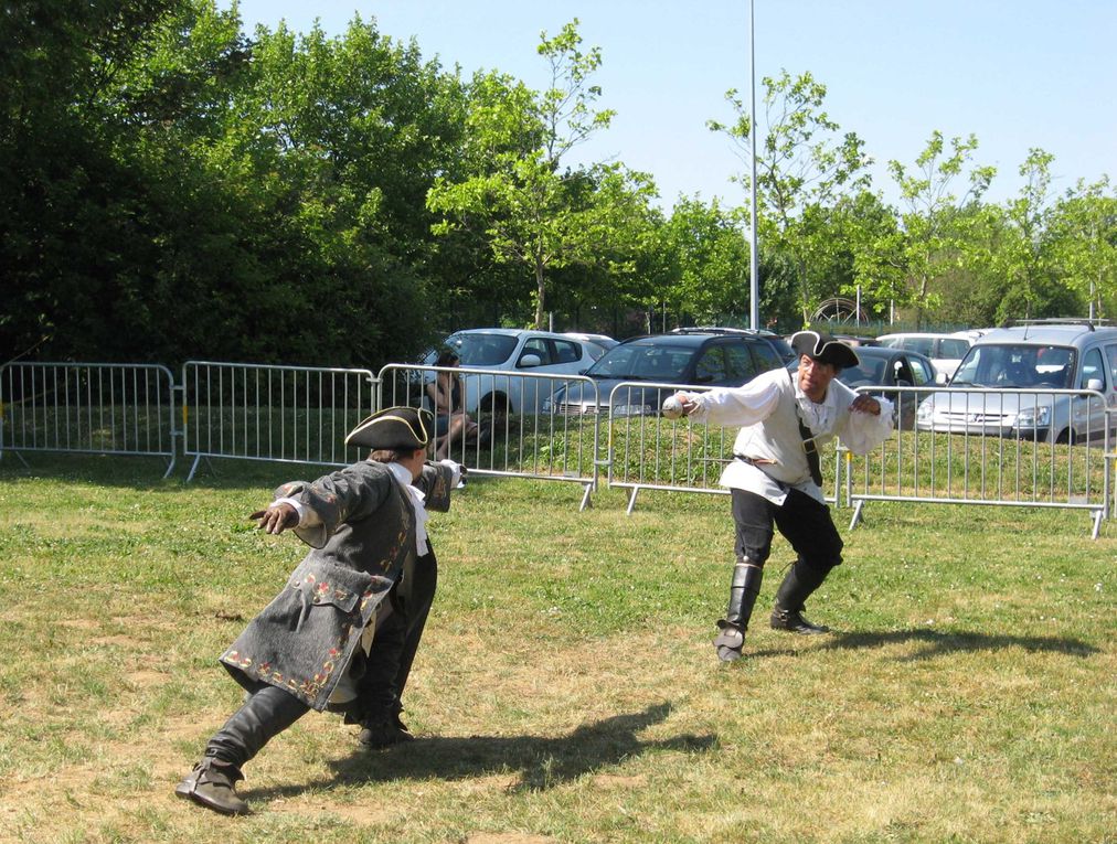 Animations d'escrime artistique présentées durant les portes ouvertes de notre club la Société d'Escrime de Metz à l'occasion des championnats de Moselle Petites catégories