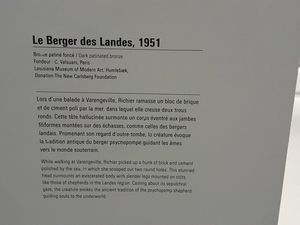 Germaine RICHIER au centre POMPIDOU - 1ère partie