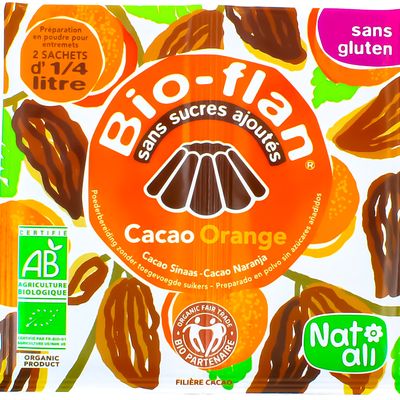 Crème aux oeufs orange/cacao à la multi délices 