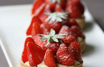 Tarte aux fraises