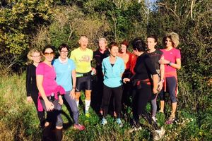 Coach Guy et les filles de Courir avec Elle