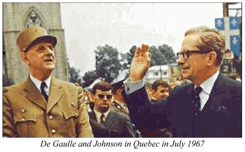 L'intervention de De Gaulle-Johnson pour briser l'empire 
