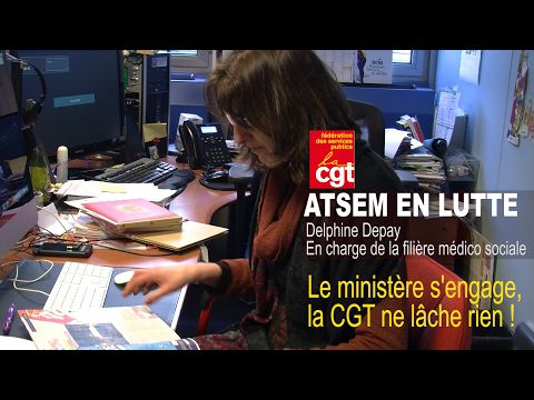 ATSEM en lutte - Le ministère s'engage, la CGT ne lâche rien