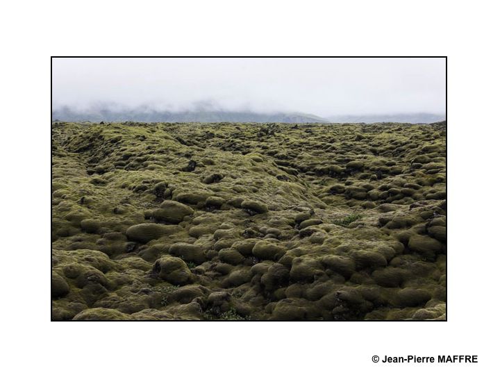 L'Eldhraun, qui se traduit en français par désert de lave du feu, est une coulée de lave d'Islande qui s"est formée au cours de l'éruption du Laki en 1783.