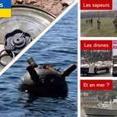 La guerre des mines en Ukraine : quels moyens pour déminer ? Et les mines en mer Noire ?
