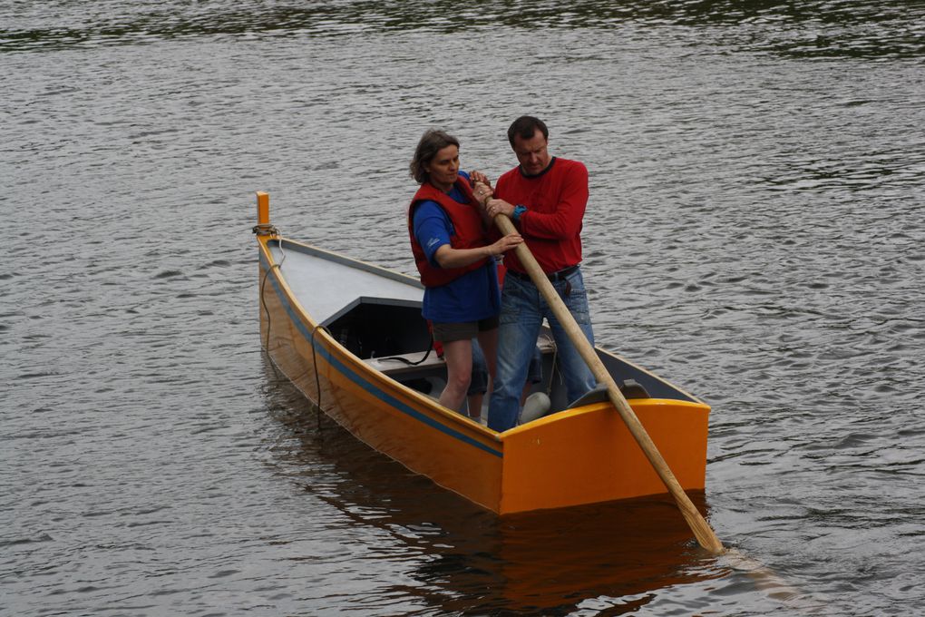 Photos prises le 16 juin 2013 à Vannes, dans le chenal de la Rabine, à l'occasion d'une inoubliable compétition de godille.