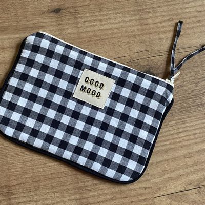 Pochette vichy pour la rentrée