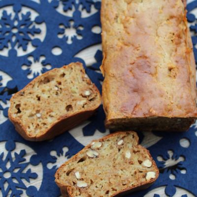 Cake pommes noix cannelle