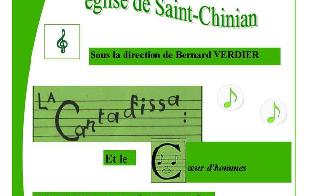 Concert à Saint-Chinian : 14 juin 2015