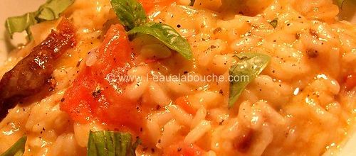 Risotto Aux Tomates Séchées Et Fraîches